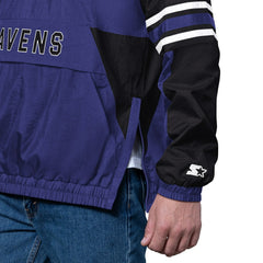 Baltimore Ravens Starter Prospect Half-Zip Pullover - Purple Pullover
