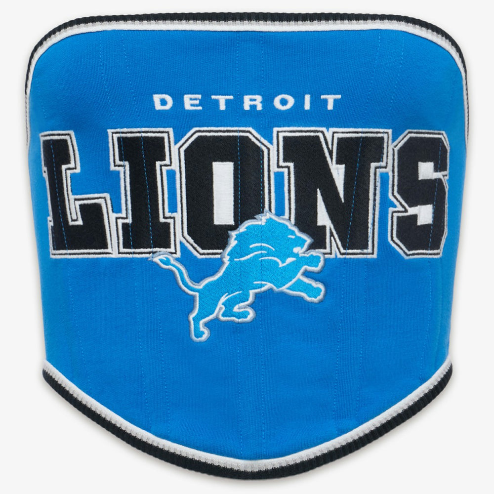Detroit Lions Off Season x NFL Women's Fleece Corset - Blue
