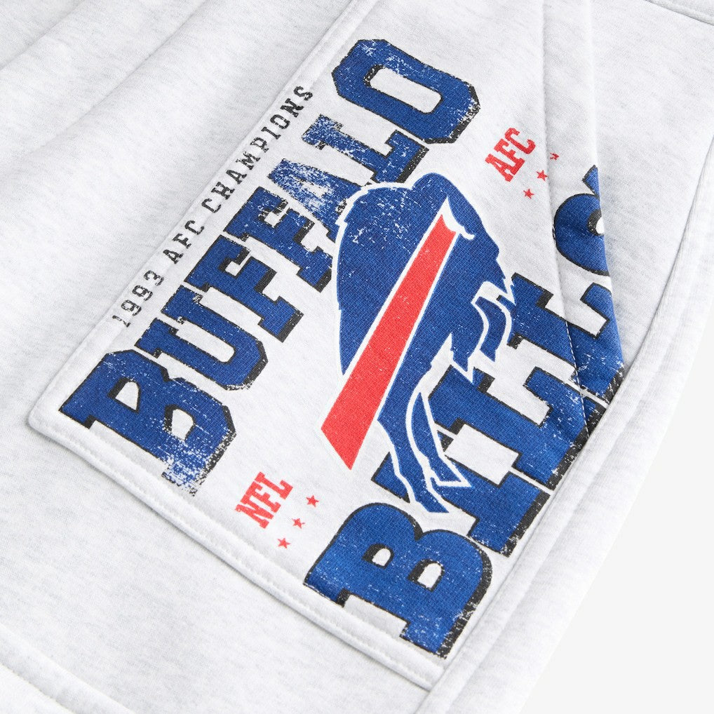 Buffalo Bills Off Season x NFL Women's Fleece Cargo Shorts - Heather Gray Shorts