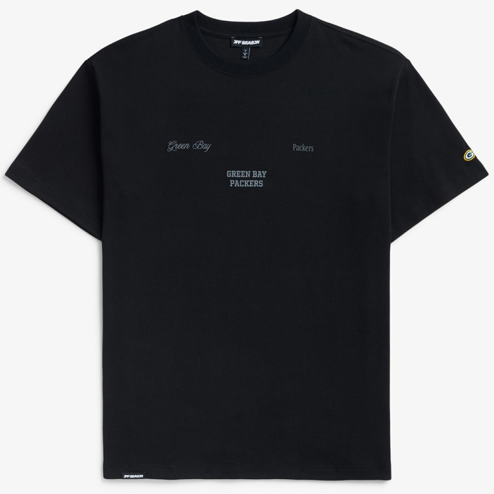 Green Bay Packers Off Season x NFL Unisex Graphic T-Shirt - Black T-shirts