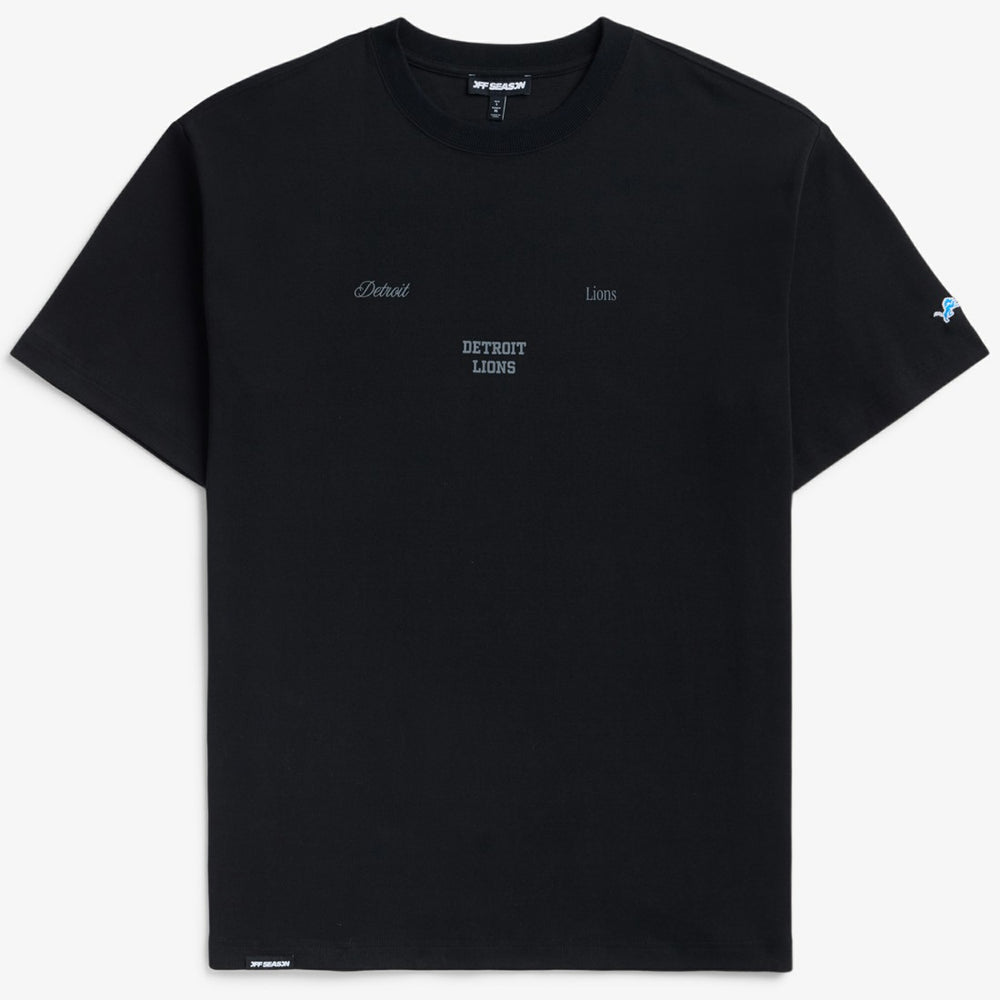 Detroit Lions Off Season x NFL Unisex Graphic T-Shirt - Black T-shirts
