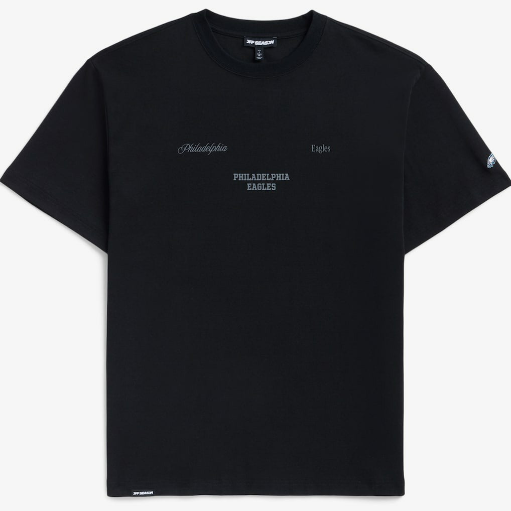 Philadelphia Eagles Off Season x NFL Unisex Graphic T-Shirt - Black T-shirts