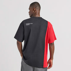 Kansas City Chiefs Off Season x NFL Unisex Spliced T-Shirt - Black T-shirts