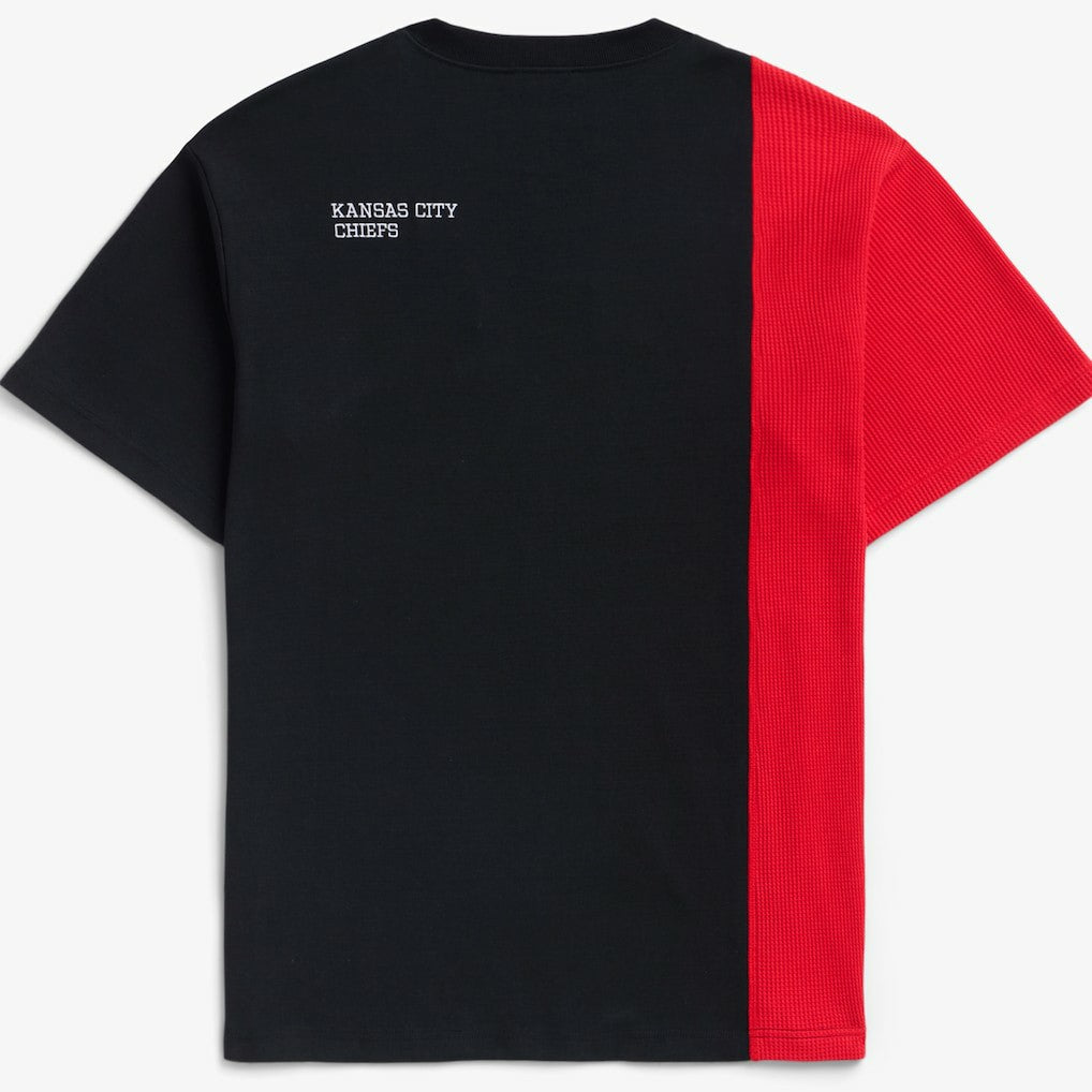 Kansas City Chiefs Off Season x NFL Unisex Spliced T-Shirt - Black T-shirts