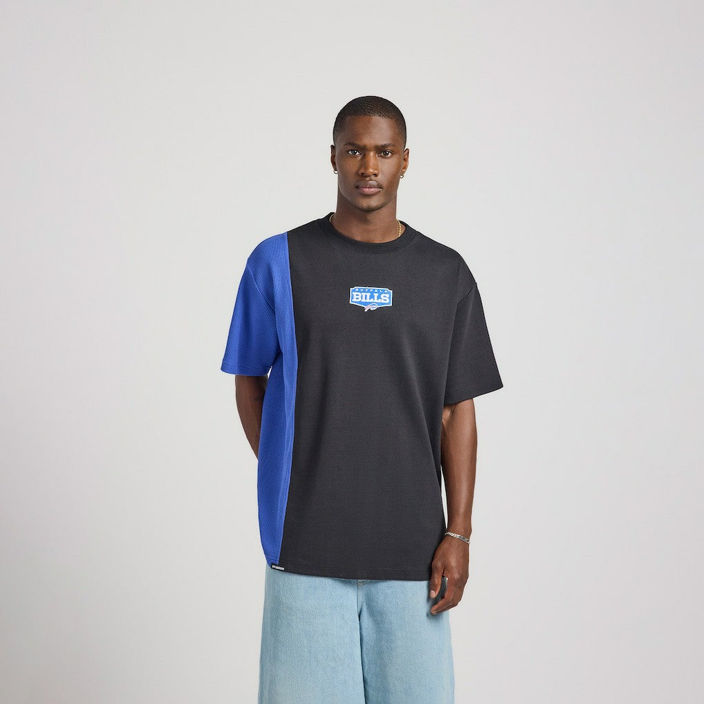 Buffalo Bills Off Season x NFL Unisex Spliced T-Shirt - Black T-shirts
