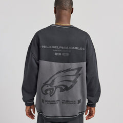Philadelphia Eagles Off Season x NFL Unisex Fleece Sweatshirt - Black Sweatshirts