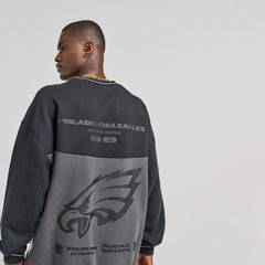 Philadelphia Eagles Off Season x NFL Unisex Fleece Sweatshirt - Black Sweatshirts