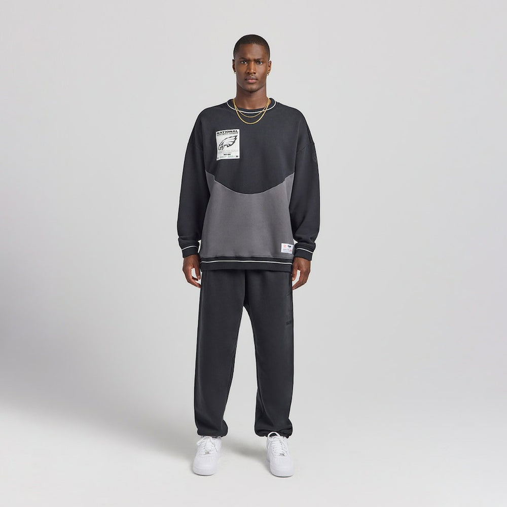 Philadelphia Eagles Off Season x NFL Unisex Fleece Sweatshirt - Black Sweatshirts