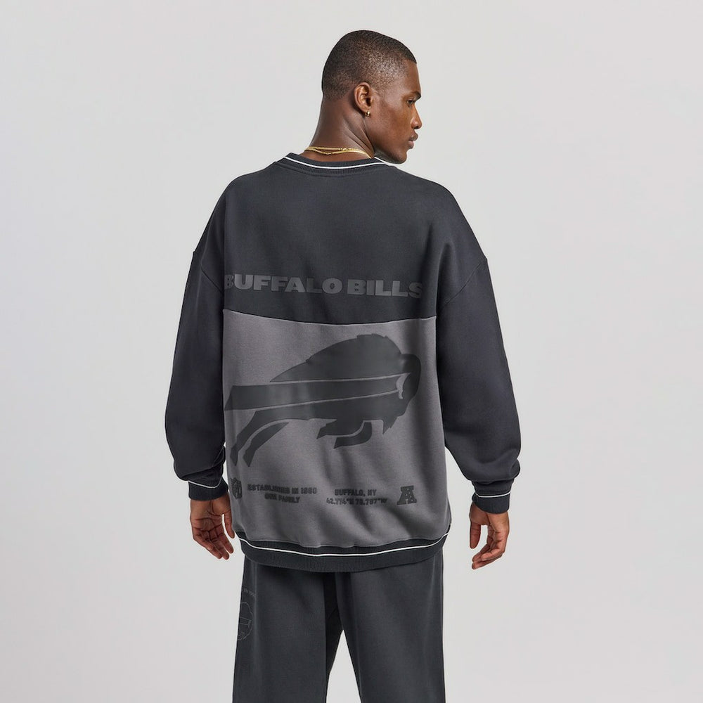 Buffalo Bills Off Season x NFL Unisex Fleece Sweatshirt - Black Sweatshirts