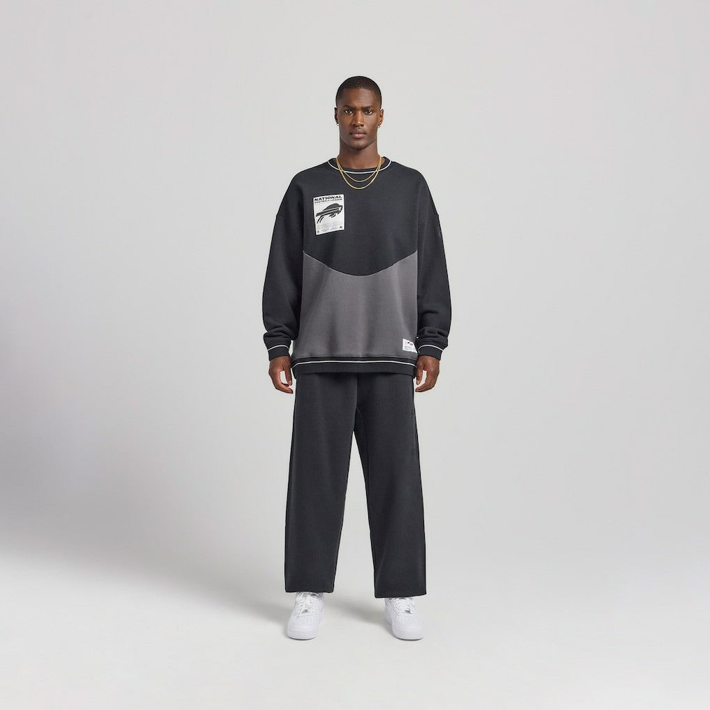 Buffalo Bills Off Season x NFL Unisex Fleece Sweatshirt - Black Sweatshirts