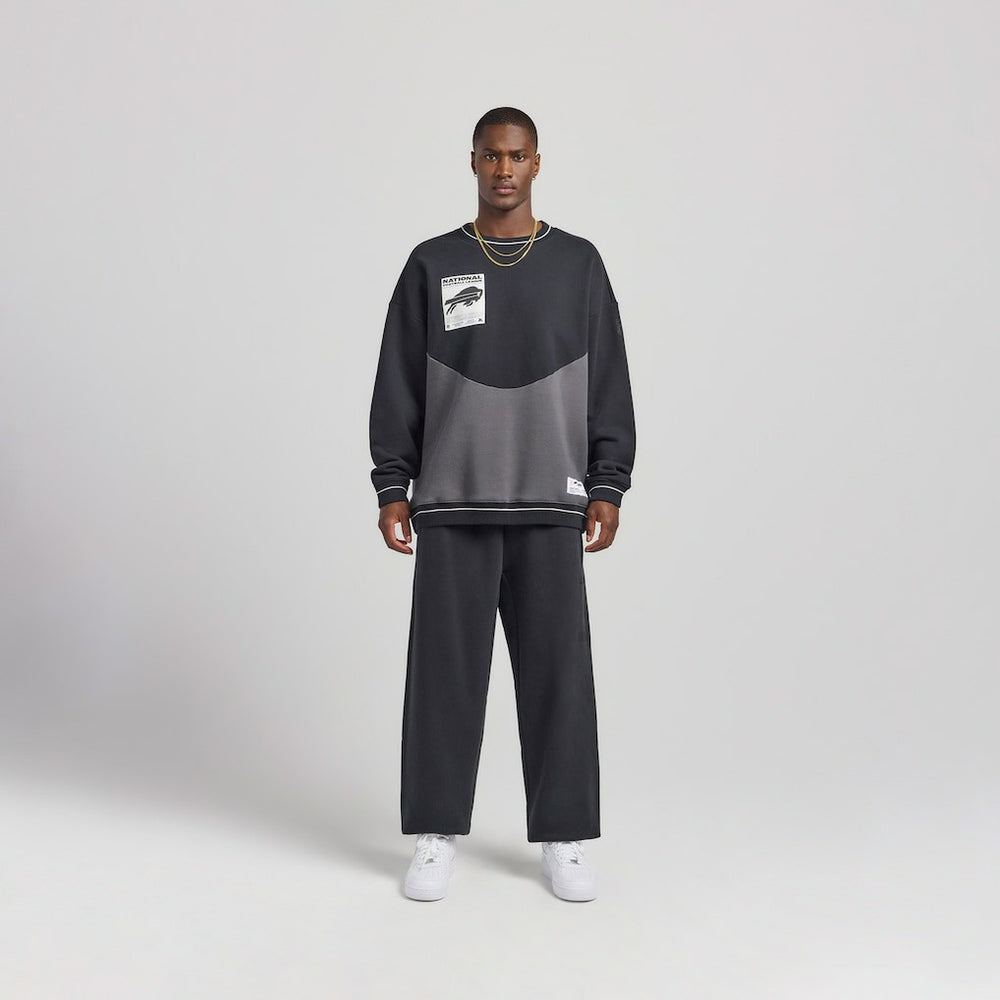 Buffalo Bills Off Season x NFL Unisex Fleece Sweatshirt - Black Sweatshirts