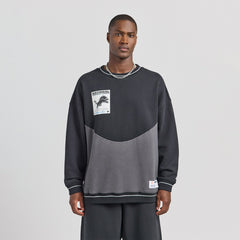 Detroit Lions Off Season x NFL Unisex Fleece Sweatshirt - Black Sweatshirts
