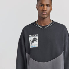 Detroit Lions Off Season x NFL Unisex Fleece Sweatshirt - Black Sweatshirts