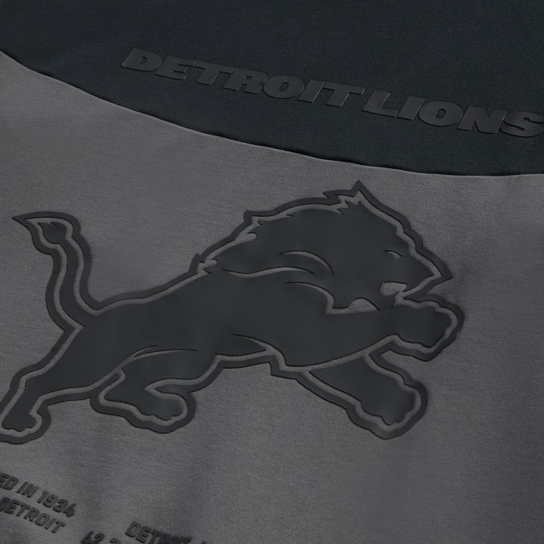 Detroit Lions Off Season x NFL Unisex Fleece Sweatshirt - Black Sweatshirts