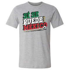Mexico National Team 500 Level Si Se Puede T-Shirt Heather Gray