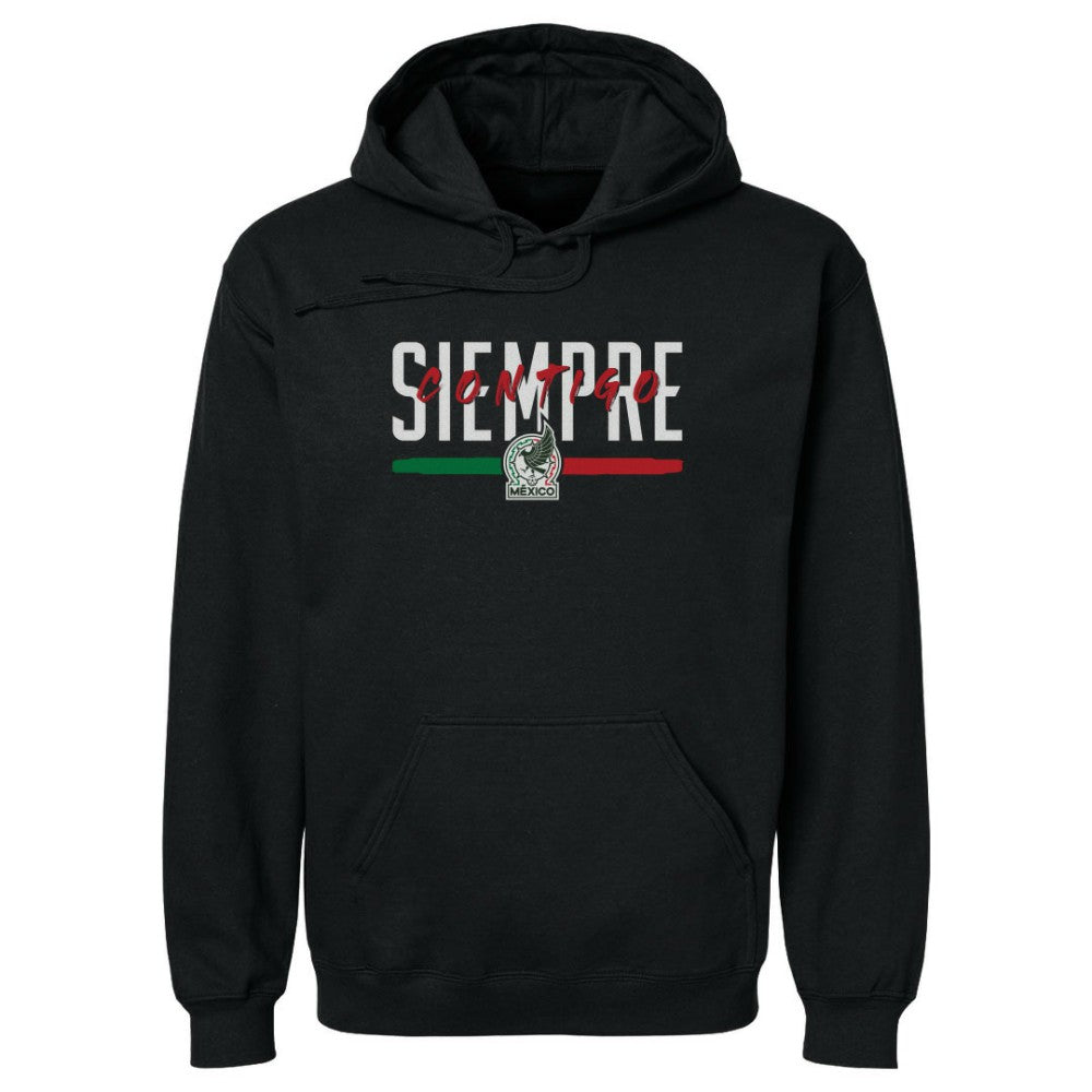 Mexico National Team 500 Level Siempre Contigo Pullover Hoodie Black