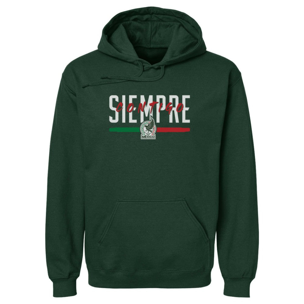 Mexico National Team 500 Level Siempre Contigo Pullover Hoodie Dark Green