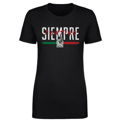 Mexico National Team 500 Level Women's Siempre Contigo T-Shirt Black