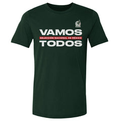Mexico National Team 500 Level Vamos Todos Cotton T-Shirt Forest Green