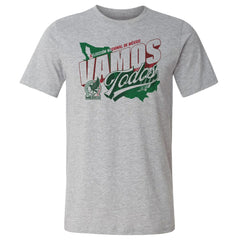 Mexico National Team 500 Level Vamos Todos Country Cotton T-Shirt Heather Gray