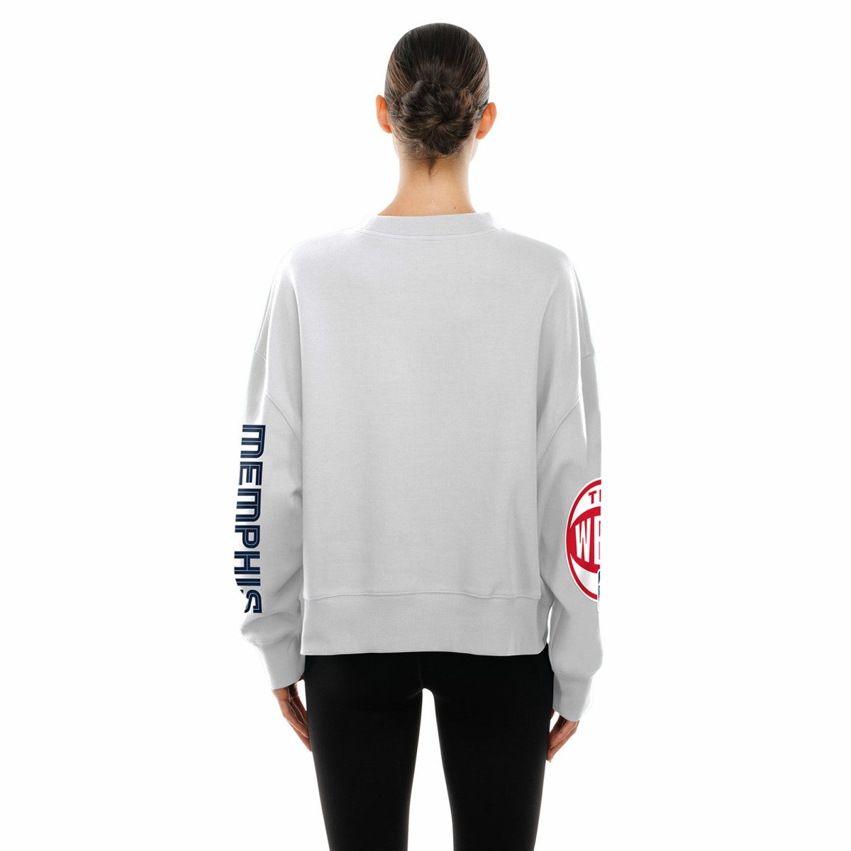 Memphis Grizzlies Women's 2025/26 City Edition Sweatshirt White - New Era