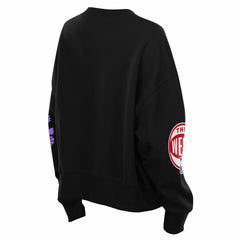 Sacramento Kings Women's 2025/26 City Edition Sweatshirt Black - New Era