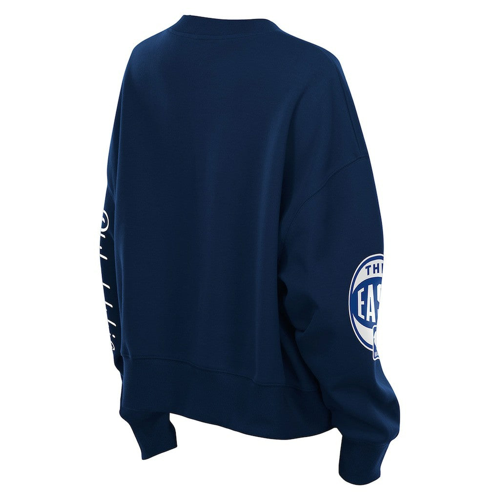 Philadelphia 76ers Women's 2025/26 City Edition Sweatshirt Navy - New Era