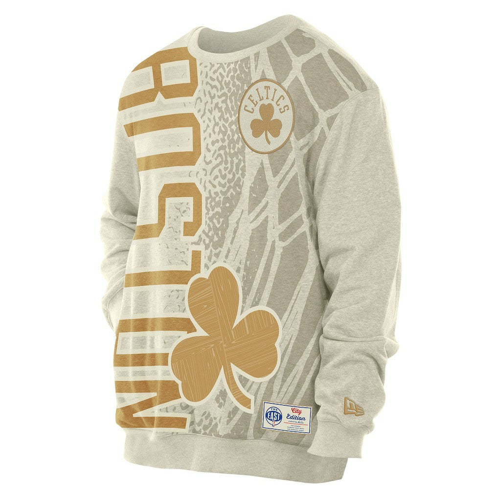 Boston Celtics 2025/26 City Edition Sweatshirt Tan - New Era outlet