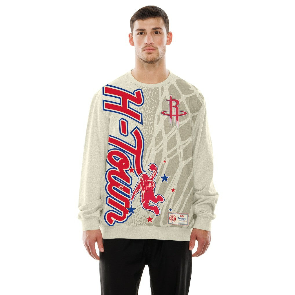 Houston Rockets 2025/26 City Edition Sweatshirt Tan - New Era outlet