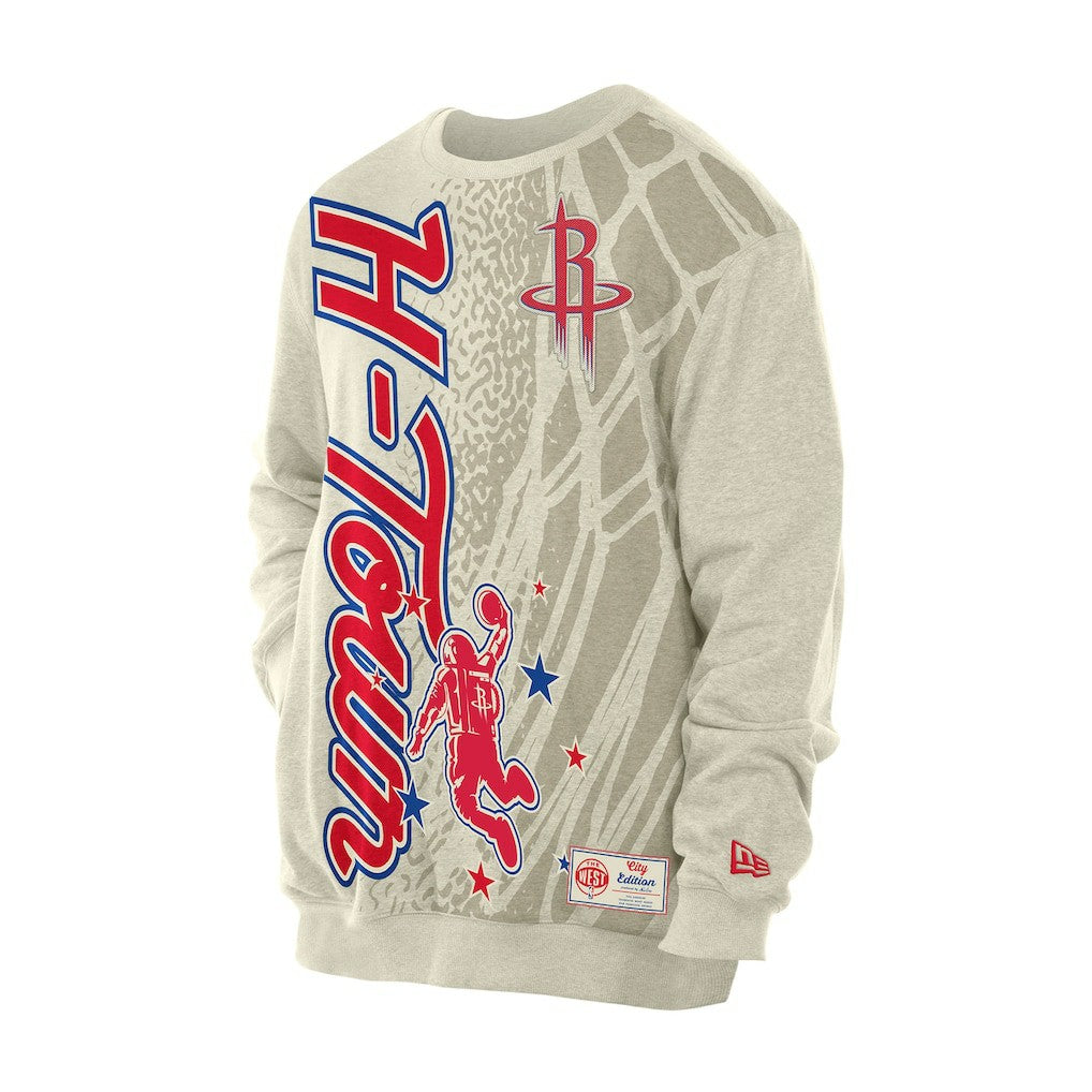 Houston Rockets 2025/26 City Edition Sweatshirt Tan - New Era outlet