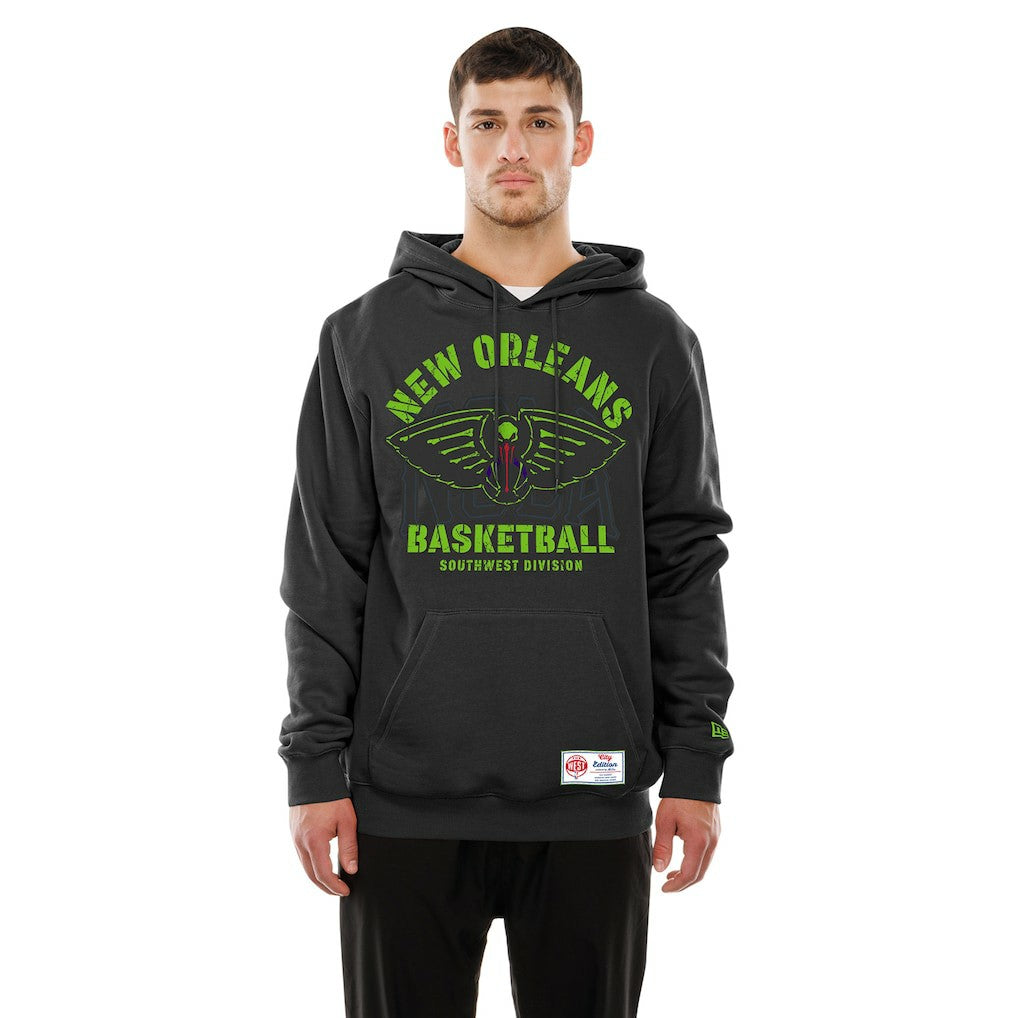 New Orleans Pelicans 2025/26 City Edition Fleece Hoodie Black - New Era