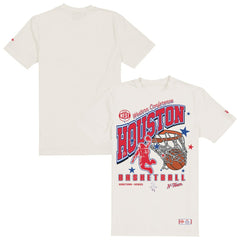 Houston Rockets Oversized City Edition Remix Vintage T-Shirt Cream - New Era outlet