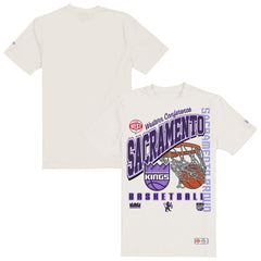Sacramento Kings Oversized City Edition Remix Vintage T-Shirt Cream - New Era