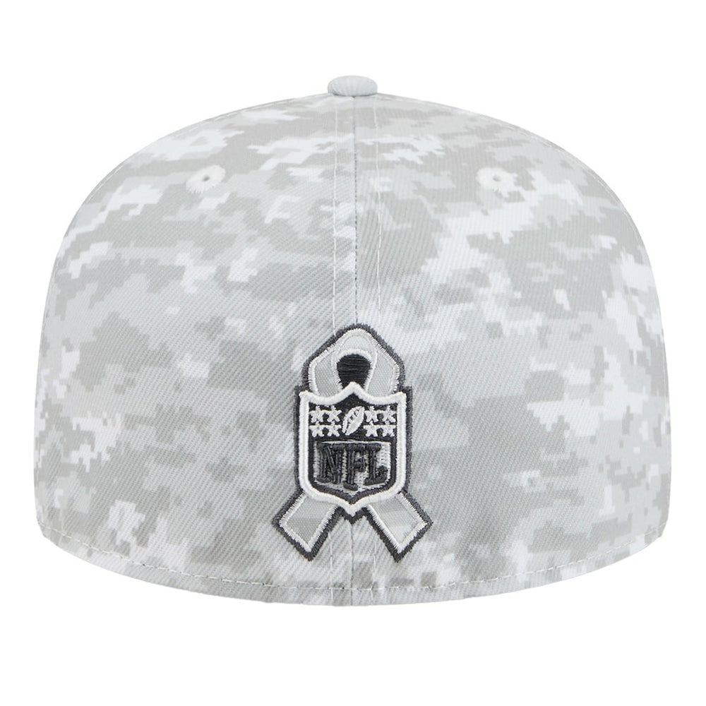 Philadelphia Eagles New Era 2025 Salute to Service Fan Pack 59FIFTY Fitted Hat - White Hats