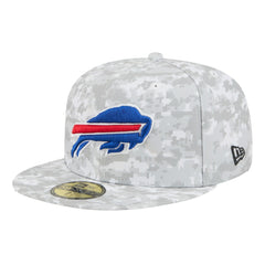 Buffalo Bills New Era 2025 Salute to Service Fan Pack 59FIFTY Fitted Hat - White Hats
