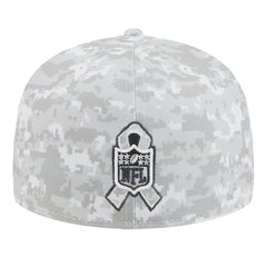 Buffalo Bills New Era 2025 Salute to Service Fan Pack 59FIFTY Fitted Hat - White Hats