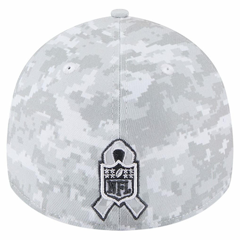 Kansas City Chiefs New Era 2025 Salute to Service Digital Camo Fan Pack 39THIRTY Flex Hat - White Hats