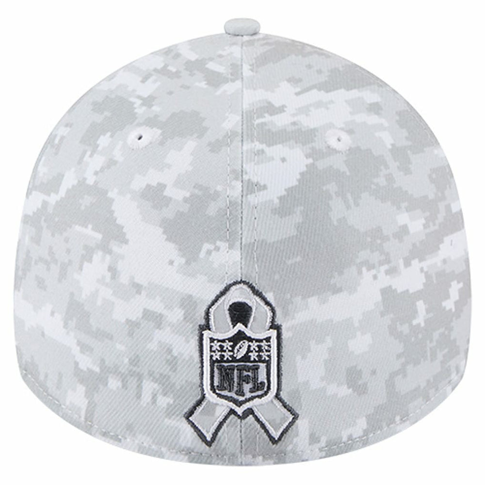 Kansas City Chiefs New Era 2025 Salute to Service Digital Camo Fan Pack 39THIRTY Flex Hat - White Hats