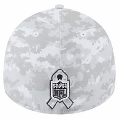 New Orleans Saints New Era 2025 Salute to Service Digital Camo Fan Pack 39THIRTY Flex Hat - White Hats