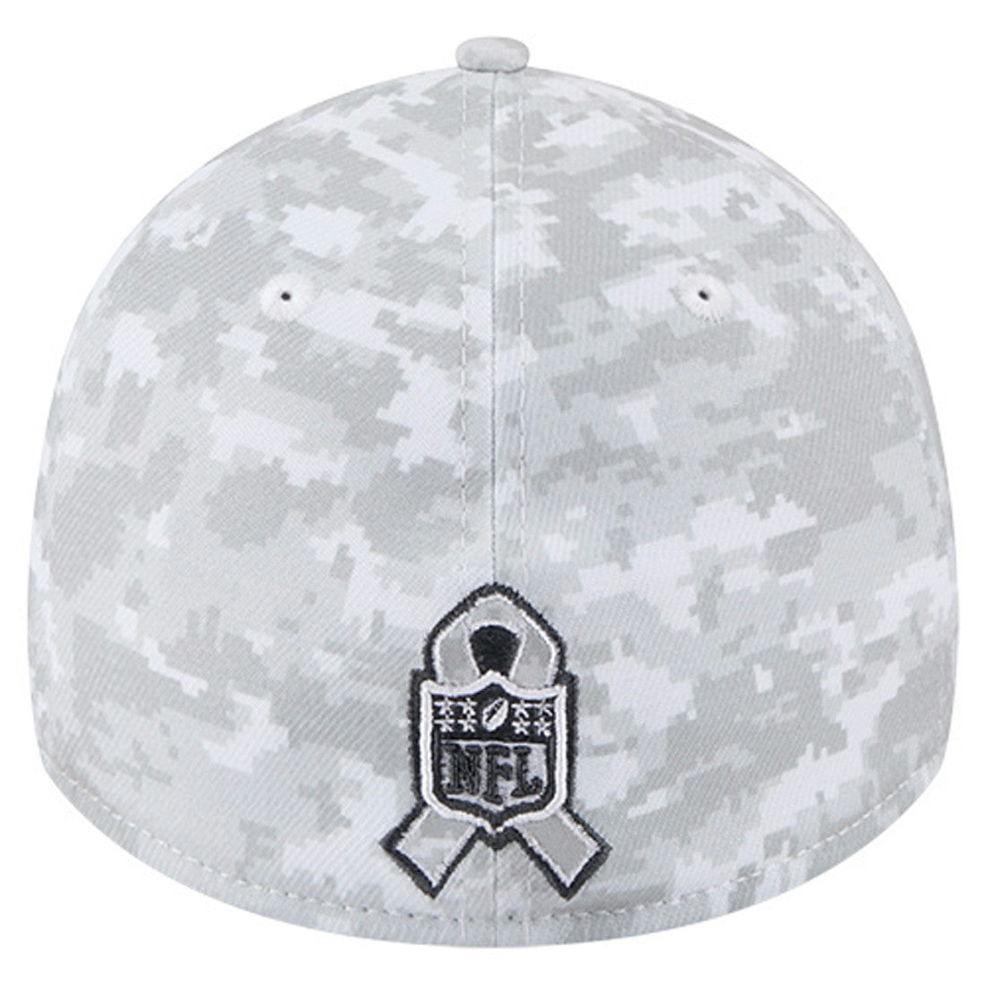 New York Jets New Era 2025 Salute to Service Digital Camo Fan Pack 39THIRTY Flex Hat - White Hats