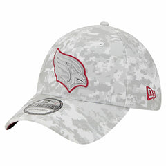 Arizona Cardinals New Era 2025 Salute to Service Digital Camo Fan Pack 39THIRTY Flex Hat - White Hats