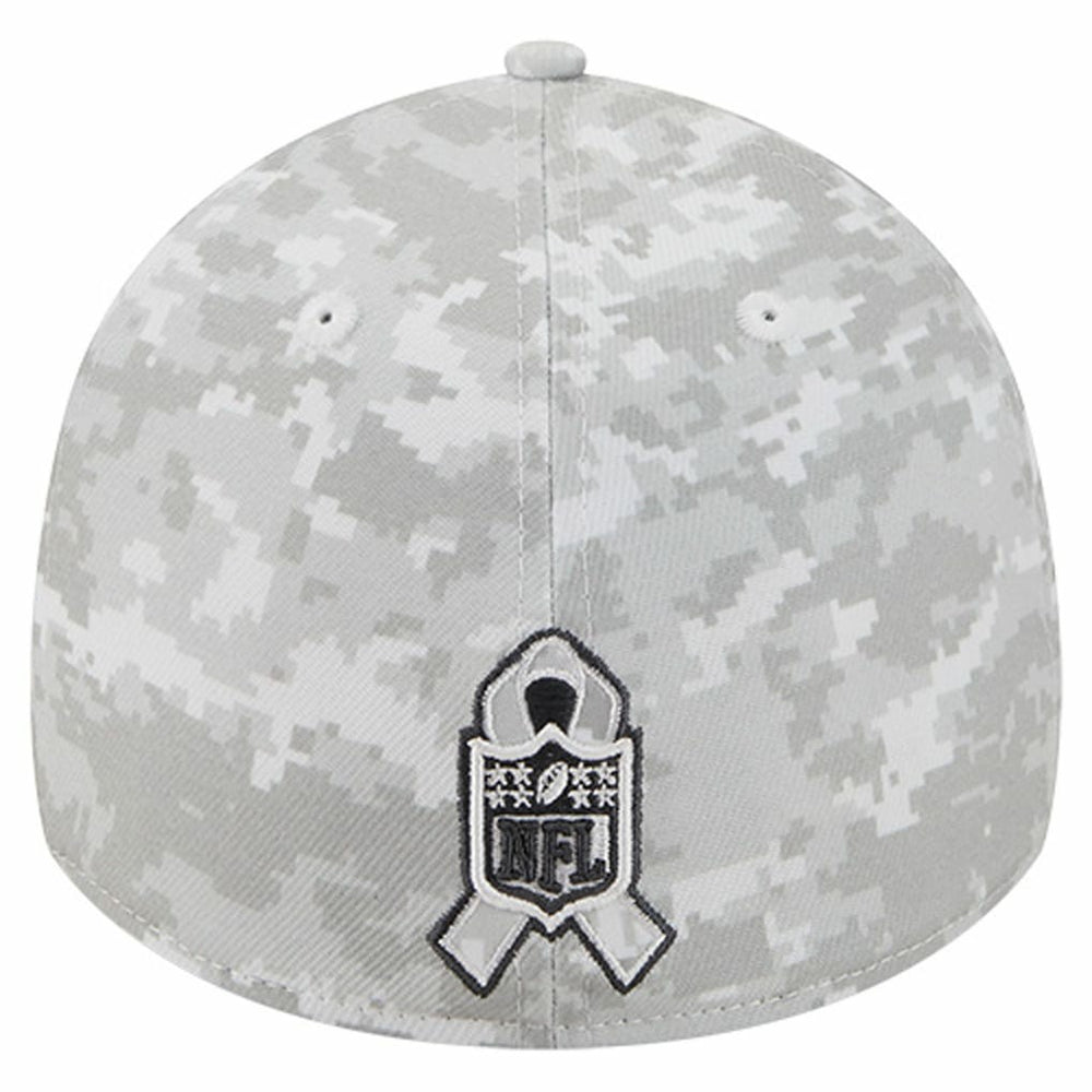 Arizona Cardinals New Era 2025 Salute to Service Digital Camo Fan Pack 39THIRTY Flex Hat - White Hats