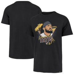 Fernando Tatis Jr. San Diego Padres '47 Player Caricature Franklin T-Shirt - Black T-shirts