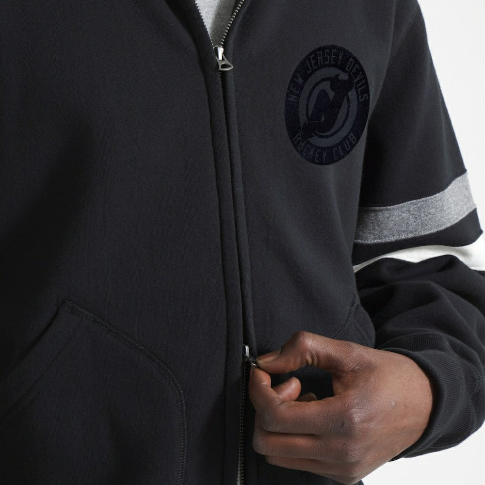 New Jersey Devils Todd Snyder Full-Zip Fleece Jacket - Black | US 203019082