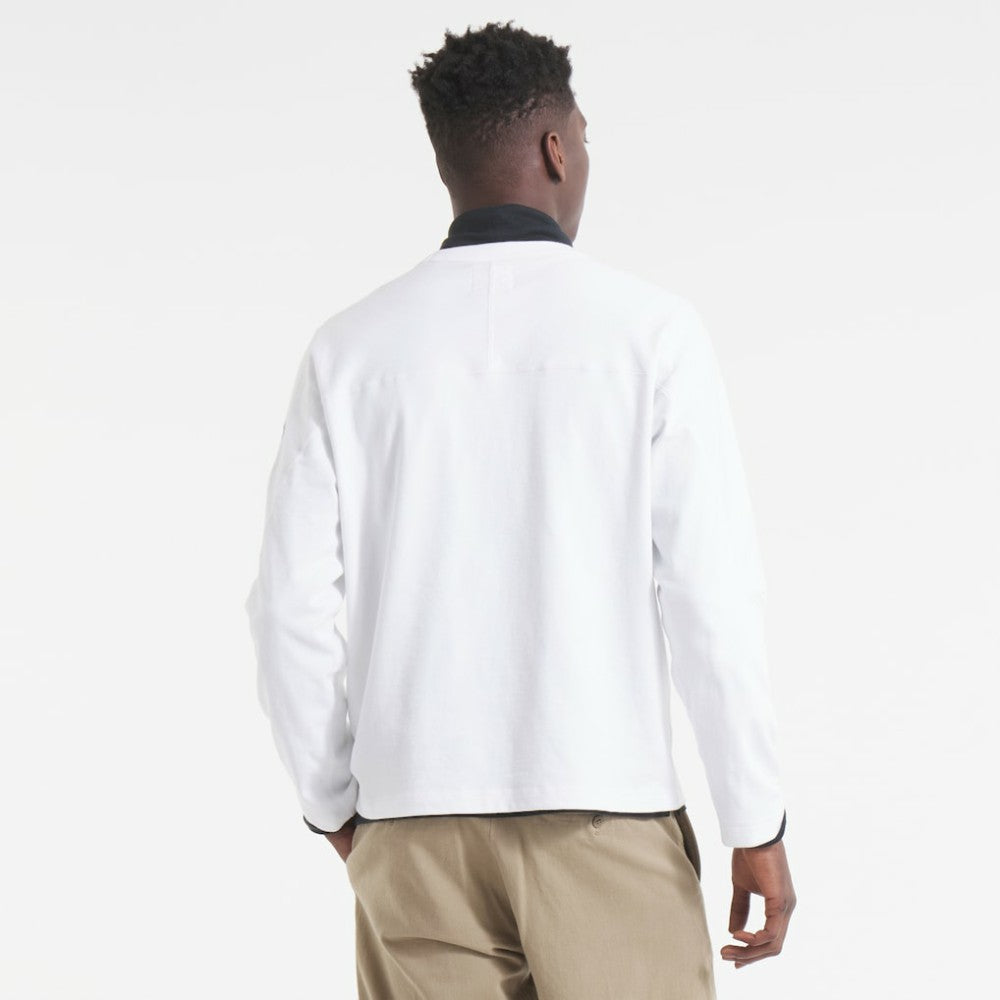 New Jersey Devils Todd Snyder Heavyweight Long Sleeve Jersey Style T-Shirt - White | US 203019086