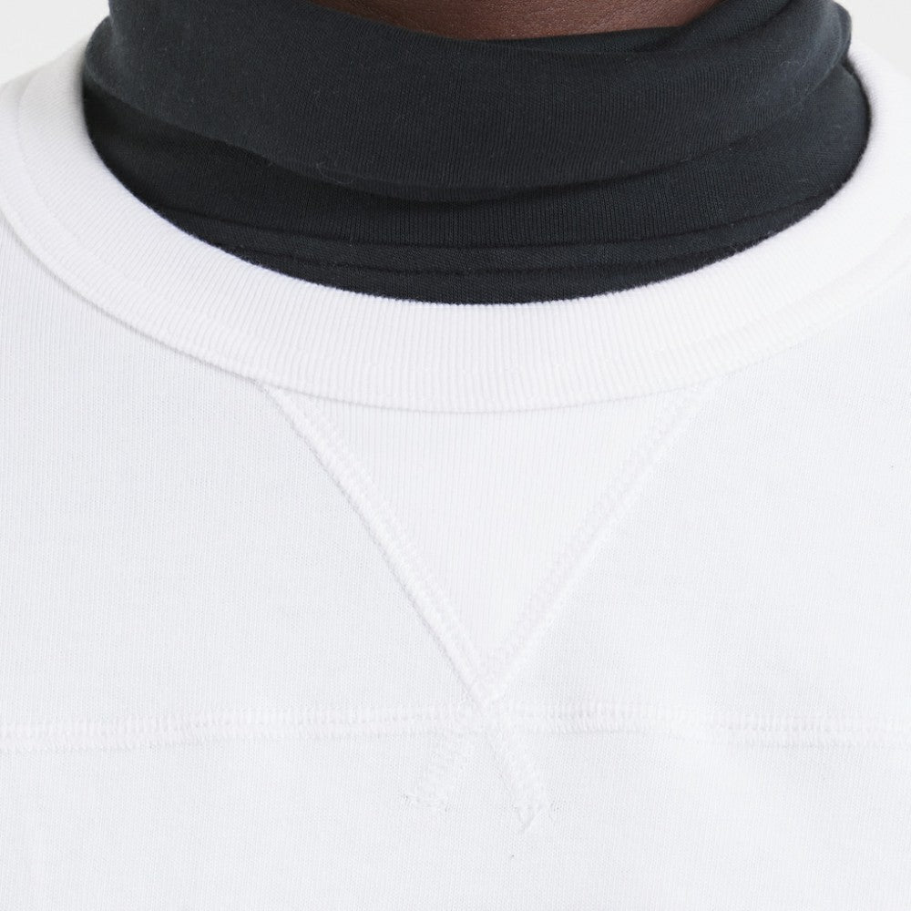 New Jersey Devils Todd Snyder Heavyweight Long Sleeve Jersey Style T-Shirt - White | US 203019086