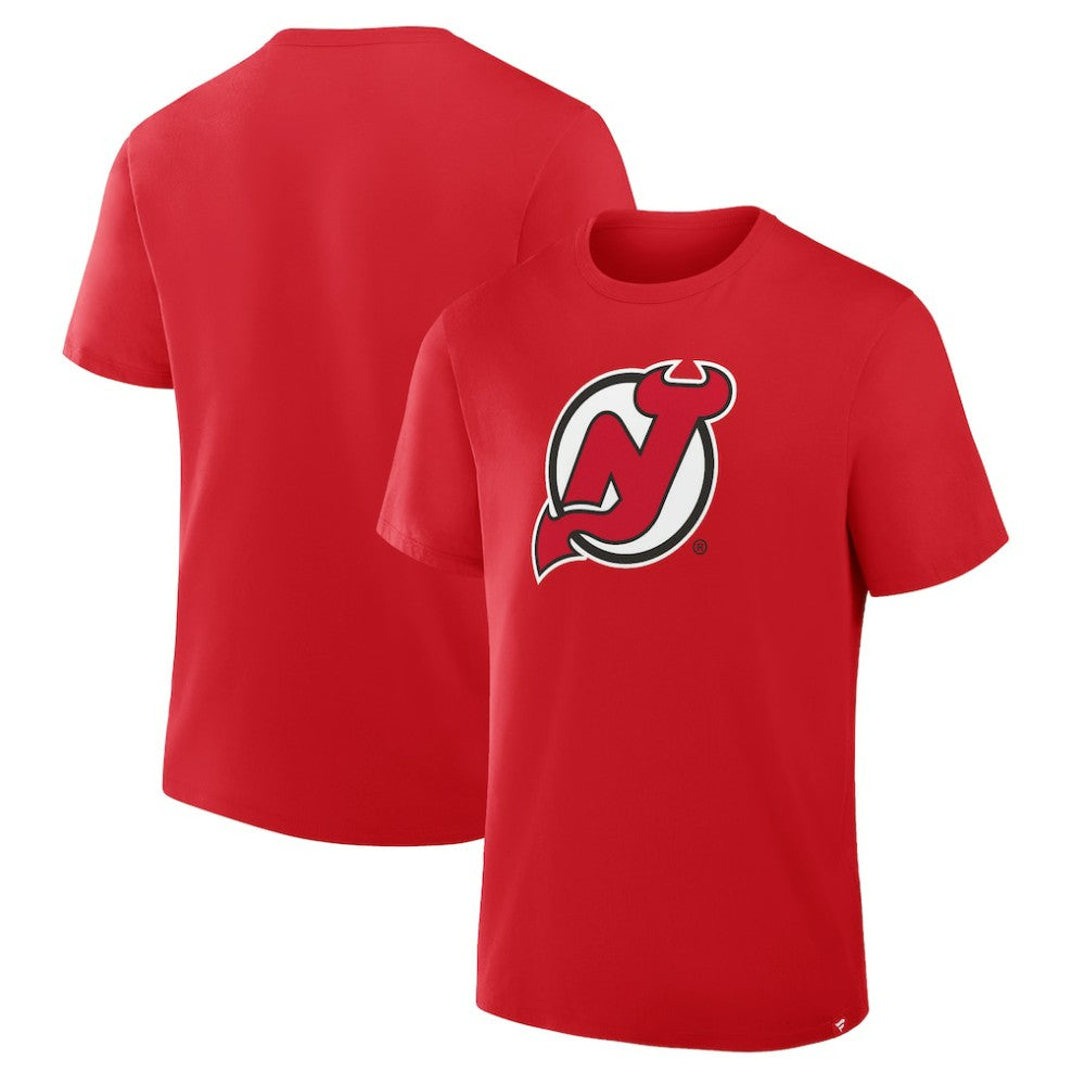 New Jersey Devils Fanatics Essential Legacy T-Shirt - Red | US 203021498