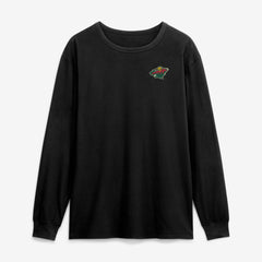 Minnesota Wild Fanatics Game Long Sleeve T-Shirt - Black | US 203022843