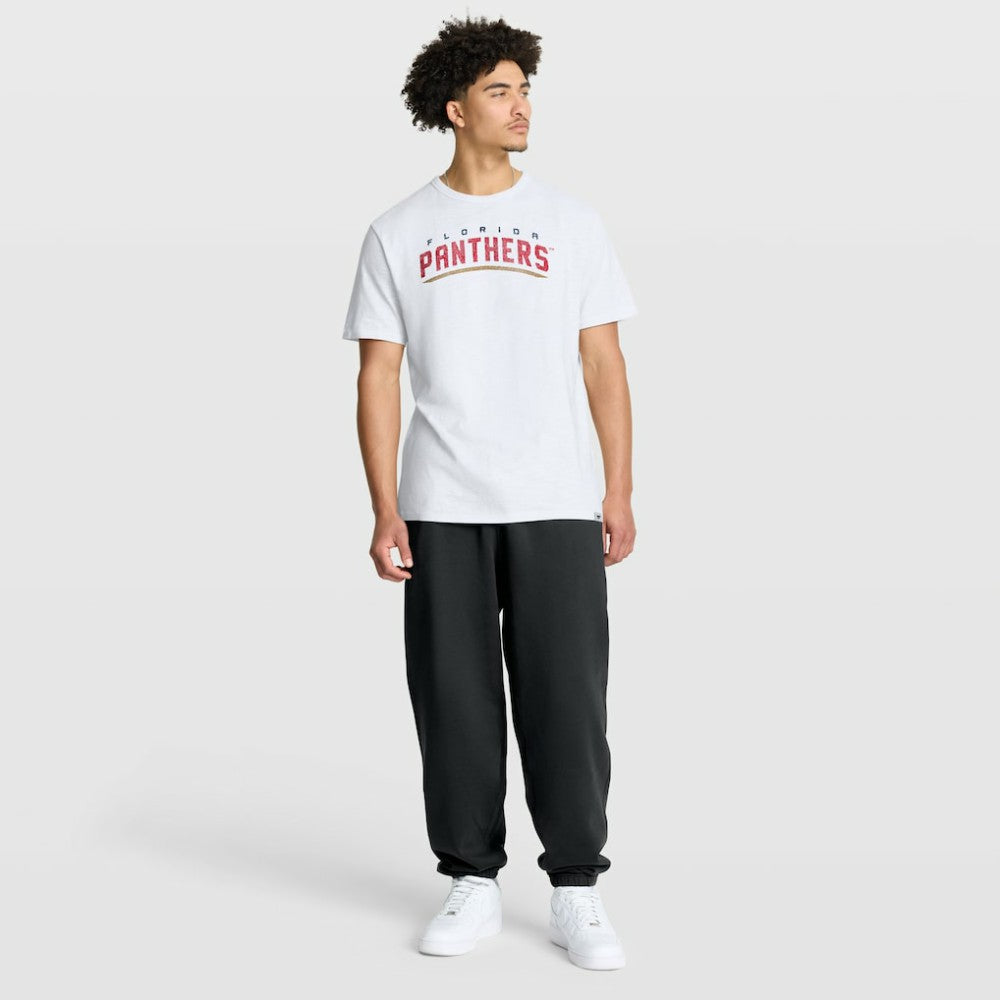 Florida Panthers Fanatics Play Distressed Wordmark Stadium Slub T-Shirt - White | US 203024328