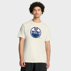 Edmonton Oilers Fanatics Stadium Slub T-Shirt - Cream | US 203024626